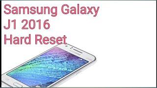 samsung j1 2016 hard reset