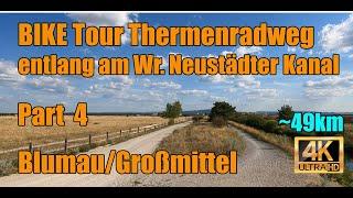 BIKE/EUC Tour Thermenradweg | Part 4 | Wien - Wr. Neustadt | 4K