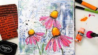 Mixed Media Canvas Tutorial