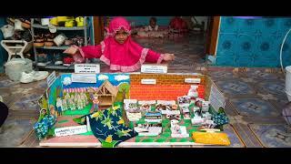 Membuat Diorama Tema "Batik Bojonegoro Motif Jagung Miji Emas" || Khanaya Humaira S.S. || Panen P5