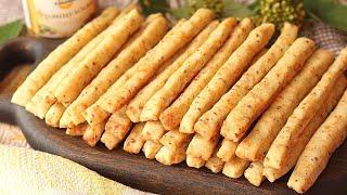 Crispy crackers with French mustard. Recipe for delicious crackers. Without eggs