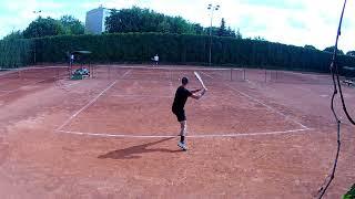 S. Kusek - T. Chyjek - 27. 07. 2022 r. - highlights - Tenis Mielec