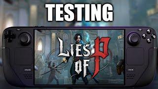 Steam Deck: Lies of P Tested - How Does It PERFORM?