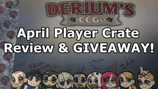 Derium's April 2015 Player Crate Review and !!GIVEAWAY!!