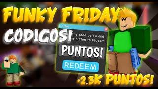 CODIGOS para FRIDAY NIGHT ROBLOX! Noviembre