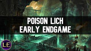 Last Epoch - Poison Lich Early Endgame Gameplay (Best Lich Leveling Build Cycle 1.1)