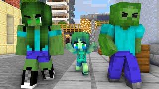 Monster School : Zombie Girl Sad Life Challenge - Minecraft Animation