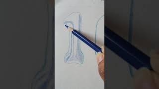 HOW TO DRAW '10' FOIL BALLOON || TUTORIAL || PART - 1