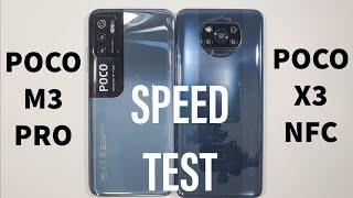 Xiaomi Poco M3 Pro vs Xiaomi Poco X3 NFC Speed Test