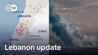 Israel intensifies Lebanon bombardment, Hezbollah targets Tel Aviv | DW News