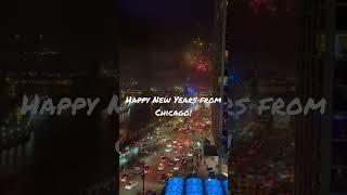 Happy New Years from Chicago! @Chicago #chicago #fireworks