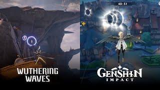 Genshin Impact and Wuthering Waves first patch minigames