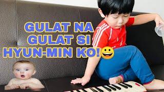 playing piano/DAMI KO TAWA SA KANYA!/CHIE CHANNEL