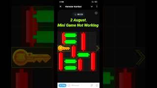 Hamster Kombat Mini Game 2 August | Mini Game Not Working Today | 2 August Mini Game Problem