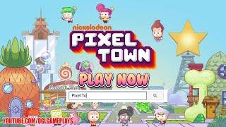 Nickelodeon Pixel Town (By goGame) Gameplay (Android iOS)