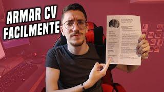 COMO ARMAR UN BUEN CURRICULUM VITAE