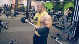 Путь к совершенству. Влад Кузнецов, тренировка рук в фитнес центре X - FIT ЖЕМЧУЖИНА