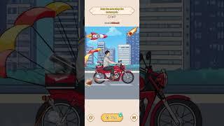 Brain Puzzle Tricky Quest - Fatal Speed - Help the man stop the motorcycle #games #puzzle #braingame