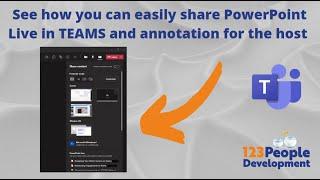 TEAMS POWERPOIINT LIVE AND HOST ANNOTATIONS