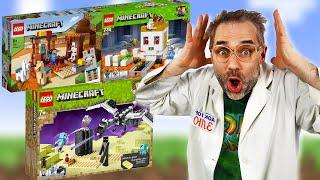 ДОКТОР ЗЛЮ И ВСЕ НАБОРЫ LEGO MINECRAFT: ЭНДЕР ДРАКОН, АРЕНА-ЧЕРЕП И ТОРГОВЫЙ ПОСТ ЛЕГО МАЙНКРАФТ!