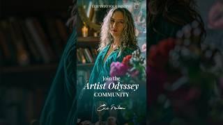 Join the Artist Odyssey Community! #artist #artblog #blogger