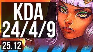 QIYANA vs YONE (MID) | 75k DMG, 8 solo kills, 67% winrate, Legendary | NA Challenger | 25.12