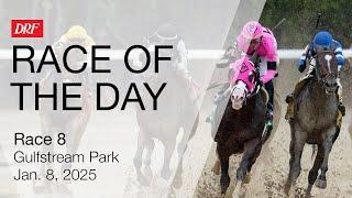 DRF Wednesday Race of the Day | Gulfstream Park Race 8 | January 8, 2025