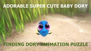 Cute Baby Dory Finding Dory Movie Animation Puzzle Clip