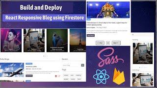 Build & Deploy React Responsive Blog with Firestore | CRUD, Auth, Pagination, Like, Search & Comment