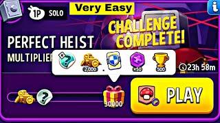 match masters perfect heist very easy challenge | multiplier mushrooms rainbow solo today