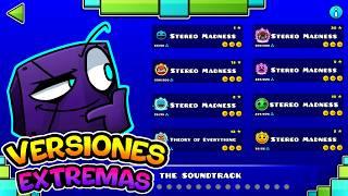 !!!JUGANDO LOS NIVELES MÁS EXTREMOS DE STEREO MADNESS!!! | Geometry Dash 2.2