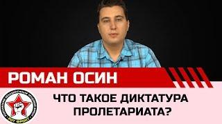 Ликбез. Что такое диктатура пролетариата? Роман Осин.