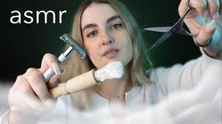 ASMR español - SPA - DUERME mientras arreglo tú BARBA (rp barbería) - Ale ASMR :)