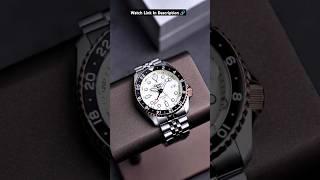 Seiko 5 Sports Automatic GMT Limited Edition Luxurious Elegant Men's Watch #luxurywatchesformen