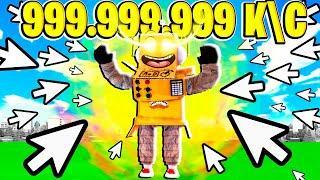 КЛИКЕР СИМУЛЯТОР 999.999.999 КЛИКОВ В СЕКНУДУ РОБЛОКС ЧЕЛЛЕНДЖ! ROBLOX Clicker Simulator