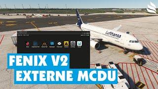 Fenix A320: EFB und MCDU auf anderen Geräten nutzen + Hintergrundbild ändern!