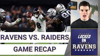 Week 1: Ravens @ Raiders game recap and analysis | Locked On Ravens