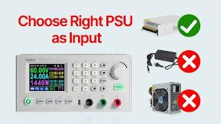 how to choose input PSU for RD power supply