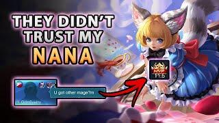 My Team Didn't Want Me To Pick Nana, But Then This Happened | Mobile Legends