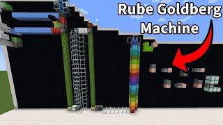 Merry Christmas Eve - Rube Goldberg Machine - Easiest Way to Craft a Crafting Table in Minecraft