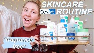 MY DRUGSTORE SKINCARE ROUTINE 2020!! // CeraVe, Fragrance Free, Acne-prone Skin, Body Acne