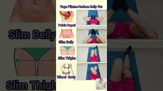Yoga Pilates-Reduce Belly Fat #short #reducebellyfat #bellyfatloss #yoga #nikitafitness