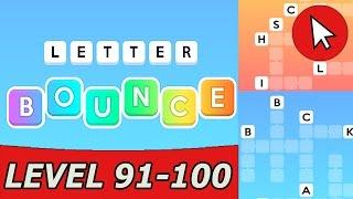 Letter Bounce Level 91-100 Answers | Word Cheats