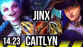 JINX & Poppy vs CAITLYN & Lux (ADC) | Dominating | KR Challenger | 14.23