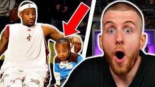 Bro spielt mit seinem Sohn in der NBA!! | Lebron & Bronny Media Day | KBJ Show