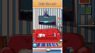 help the cat  |flashback #androidgames #riddle #puzzle #funny #shorts