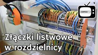 Wprowadzanie przewodów do rozdzielnicy na złączki listwowe + KONKURS: Szafa gra!