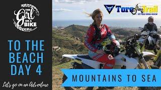 Trip to the beach  - The Girl On A Bike in enduro heaven riding holiday | Day 4 with ToroTrail Spain