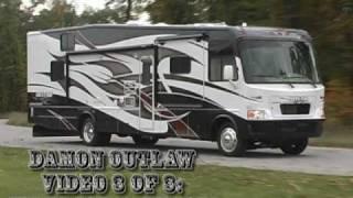 Review of Damon Motor Coach's Outlaw Motorhome: Interior & Decor #3 (Toy Hauler / RV)