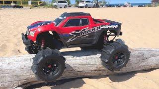 Traxxas XMaxx // BELT DRIVE SYSTEM // FIRST TEST!!